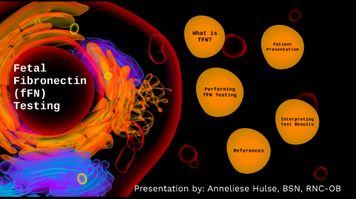 Fetal Fibronectin (fFN) Testing by Anneliese Hulse