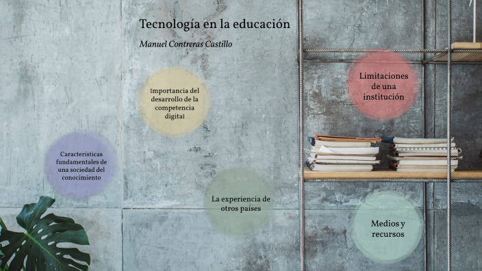 Tecnología en la educación by Manuel Contreras on Prezi