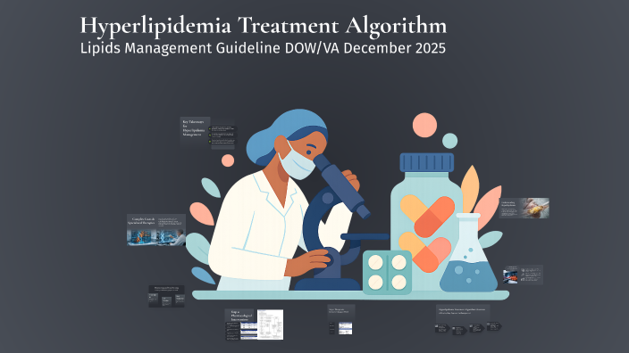 Hyperlipidemia Treatment Algorithm by Abraham Castro on Prezi