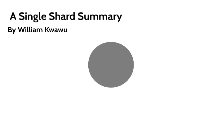 A Single Shard Summary By WILLIAM KWAWU   Ibse364xrofrbh45szvlnborrp6jc3sachvcdoaizecfr3dnitcq 3 0 