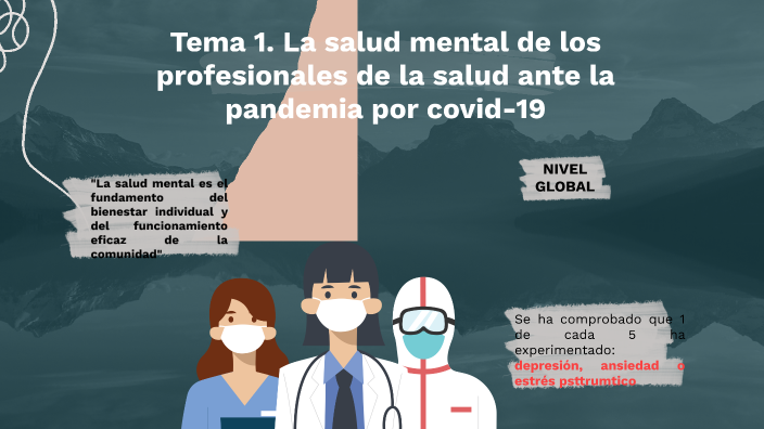 SALUD MENTAL EN LOS PROFESIONALES DE LA SALUD ANTE LA PANDEMIA POR ...