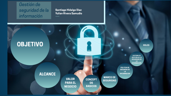 Gestión de seguridad de la información by SANTIAGO HIDALGO DIAZ on Prezi