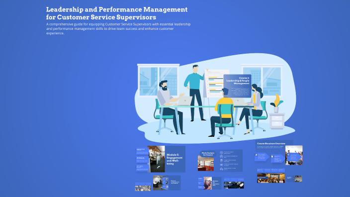 Leadership and Performance Management for Customer Service Supervisors ...