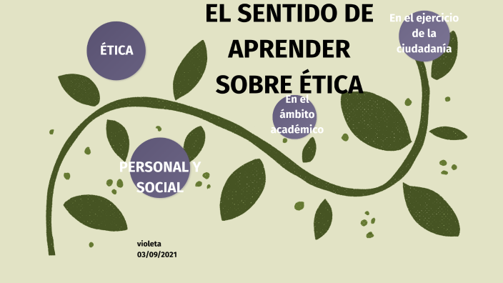 El sentido de aprender ética by VIOLETA GARCIA on Prezi