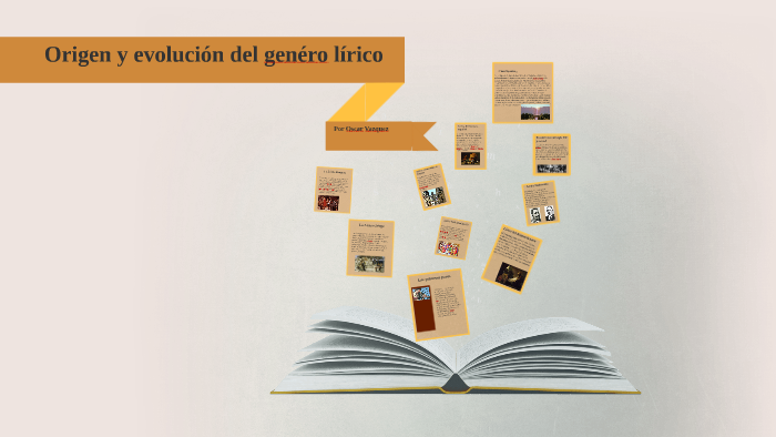 Origen Y Evolución Del Genéro Lírico By Oscar Vazquez On Prezi