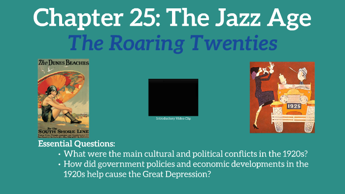 The Roaring Twenties: Consumerism, Decadence and All That Jazz