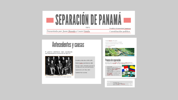 SeparaciÓn De PanamÁ By Laura Varela 5342