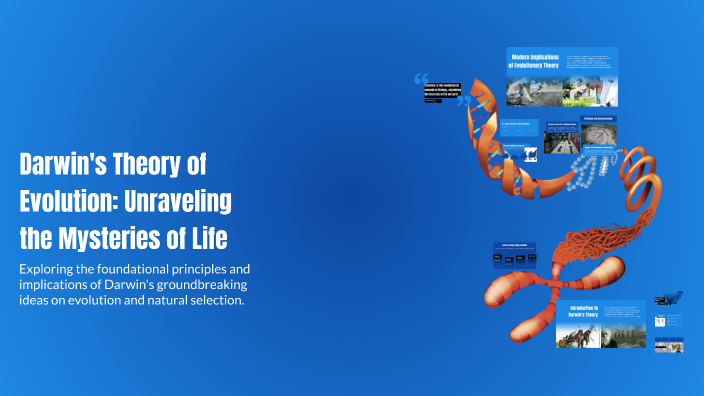 Darwin's Theory of Evolution: Unraveling the Mysteries of Life by Iqra ...
