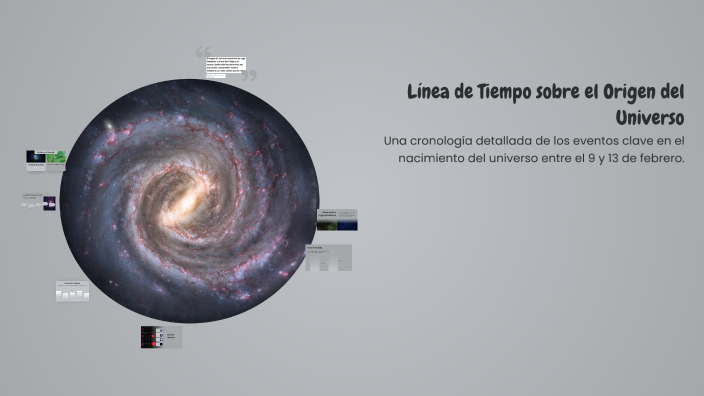 Línea de Tiempo sobre el Origen del Universo by ylenia quezada on Prezi