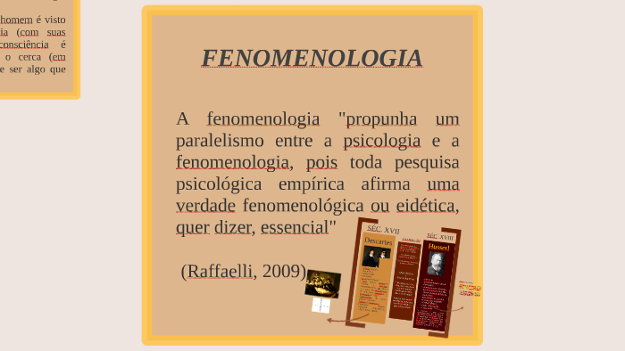 FENOMENOLOGIA, PDF, Fenomenologia (Filosofia)