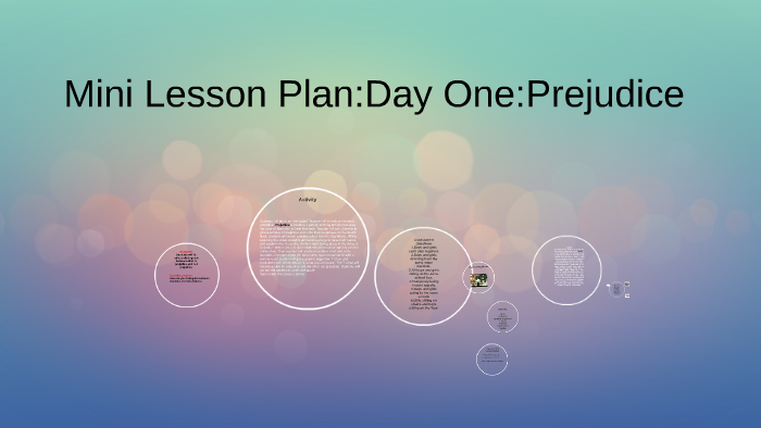 Mini Lesson Plan:Day One:Predjuice by elizabeth francis on Prezi