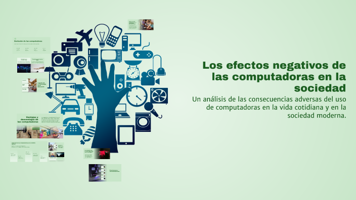 Los efectos negativos de las computadoras en la sociedad by Jeason