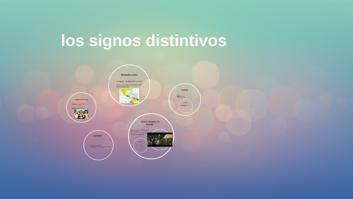 Los Signos Distintivos By Clément Fleury On Prezi