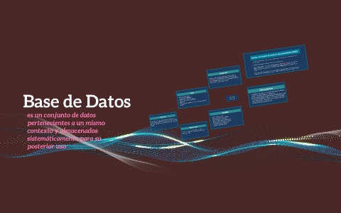 Base DE Datos by David Renteria on Prezi