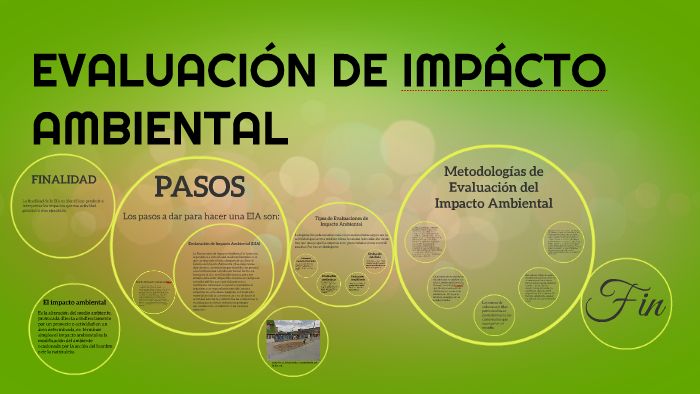 Evaluación De Impacto Ambiental Eia By David Jaramillo On Prezi 6520