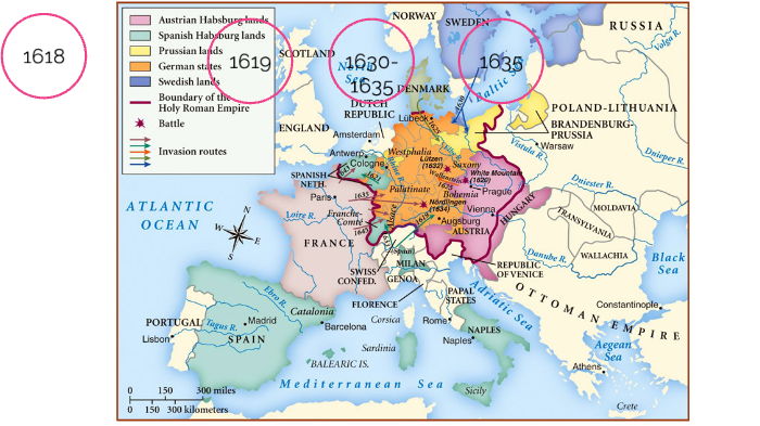 Thirty Years War Timeline by Chandler Grammer on Prezi