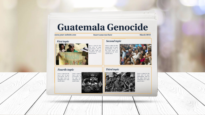 guatemala genocide essay