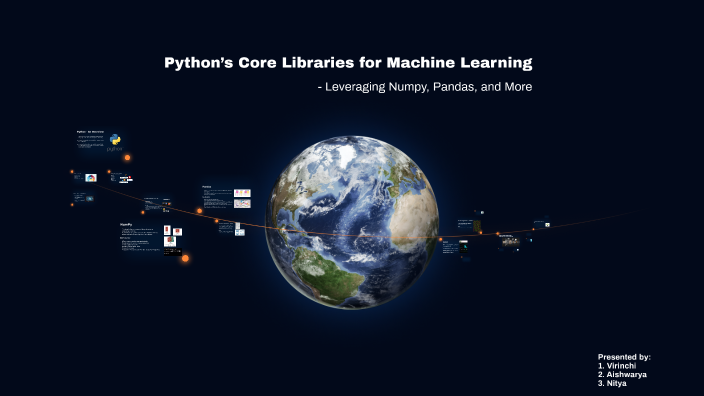 Python Libraries in Machine Learning by Nitya kollu on Prezi