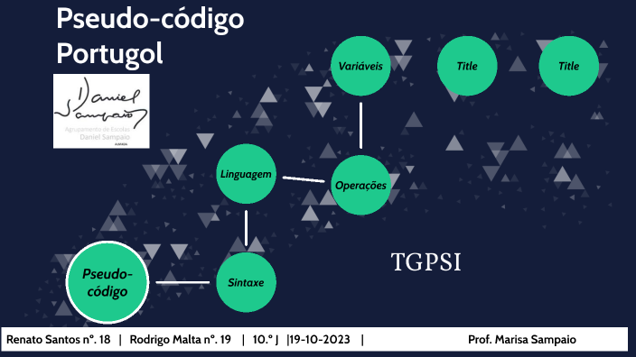 Pseudo-código Portugol by renato santos on Prezi