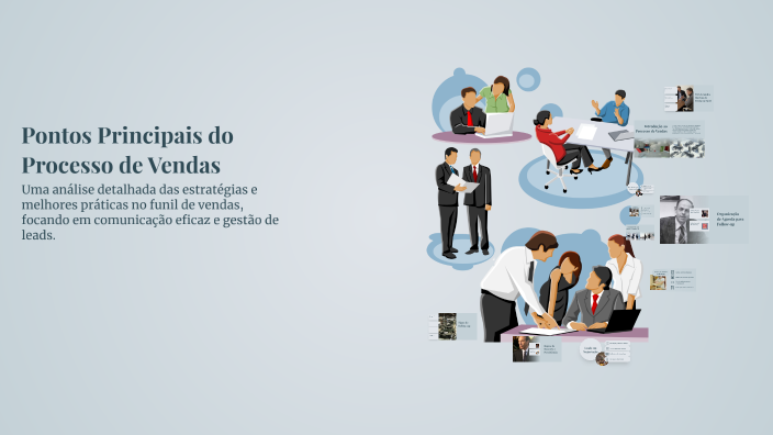 Pontos Principais do Processo de Vendas by Milena Cossul de Souza on Prezi