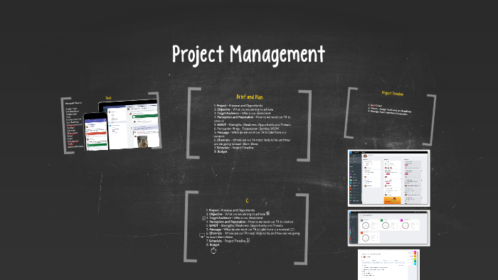 Project Management by Megan Whyte on Prezi