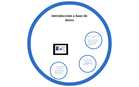 introduccion a base de datos by Alex Soria on Prezi