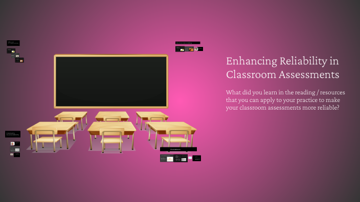 Enhancing Reliability in Classroom Assessments by Katja Alexis on Prezi