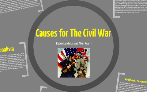 What Caused the Civil War? by Ruben Landeros on Prezi