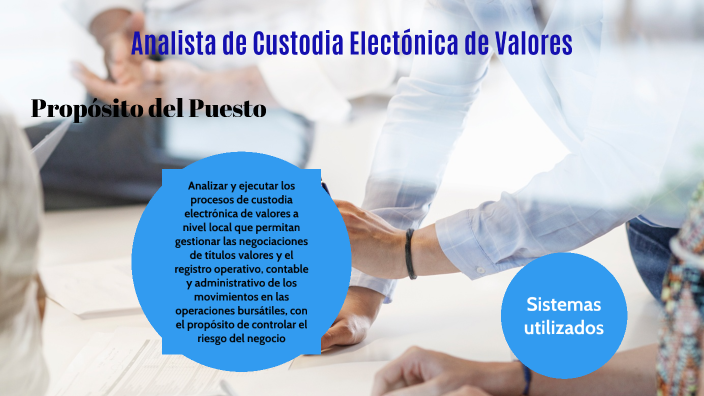 Analista De Custodio Electónico De Valores By Marianela ZuÑiga On Prezi 0804