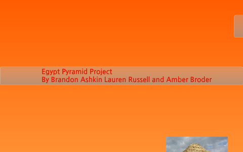 Egypt Pyramid Project by FA Middleschool on Prezi