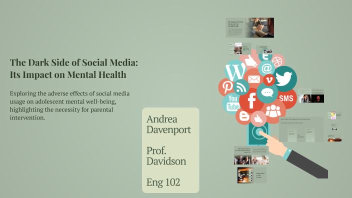 The Dark Side of Social Media: Its Impact on Mental Health by andrea ...