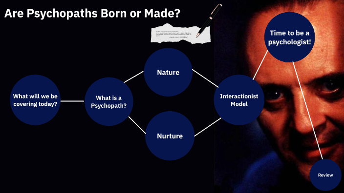 Are Psychopaths Born Or Made? By Olivia Hill-Cousins On Prezi