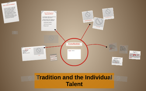 ts eliot tradition and the individual talent main points