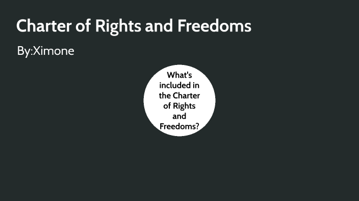 charter of rights and freedoms year