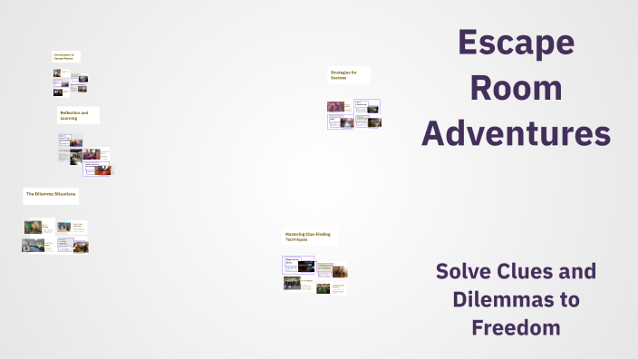 Escape Room Adventures by Audrey on Prezi