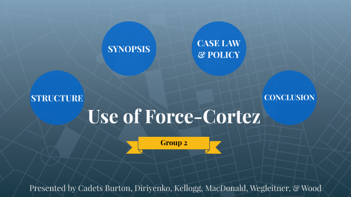 presentation on use of force