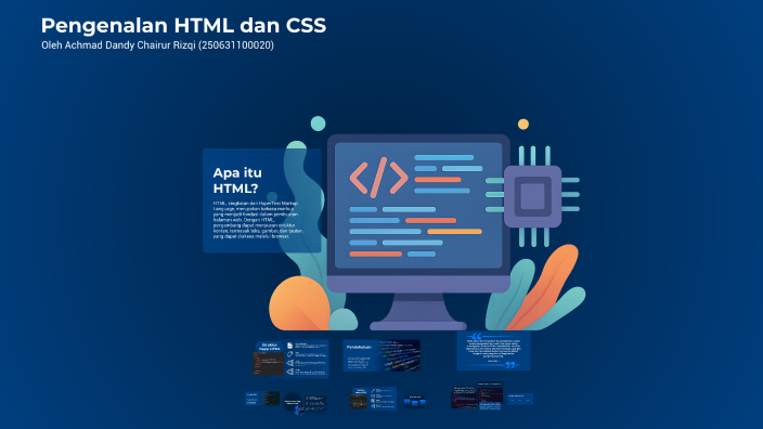 Pengenalan HTML dan CSS by Achmad Dandy Chairur Rizqi on Prezi