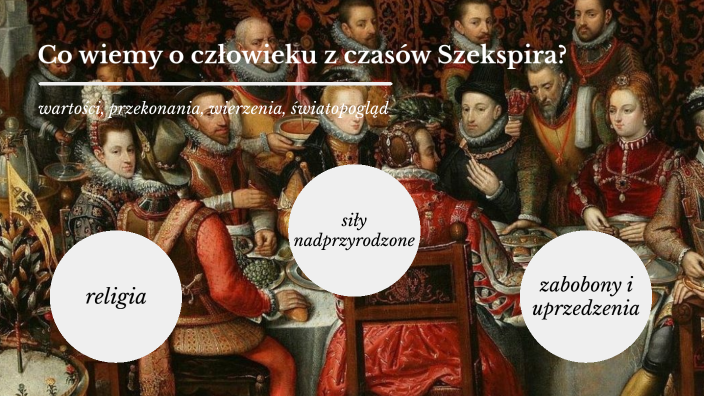 Co wiemy o człowieku z czasów Szekspira? by Julia Kowalczyk on Prezi