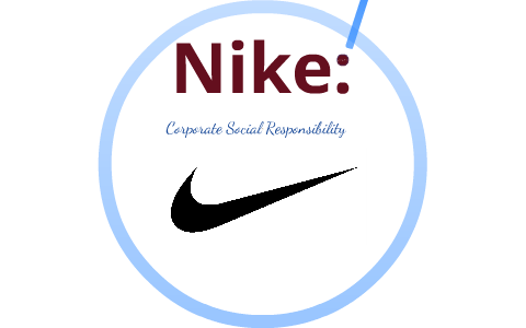 nike and social responsibility