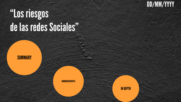 “Los riesgos de las redes Sociales” by Juan David Mejia Vasquez on Prezi