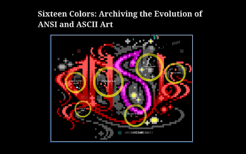 Sixteen Colors: Archiving the Evolution of ANSI and ASCII Art by Doug ...