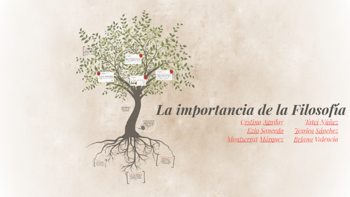 La importancia de la Filosofía by Montse MA on Prezi