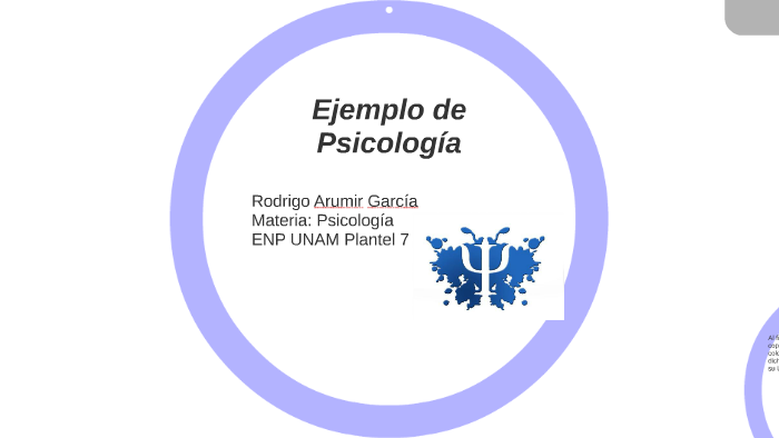 Ejemplo de Psicología by RODRIGO ARUMIR on Prezi