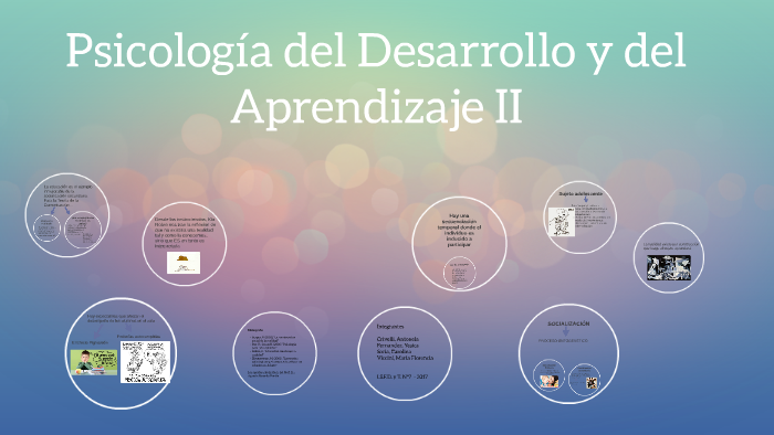 Psicologia del Desarrollo y del Aprendizaje II by franco crive on Prezi