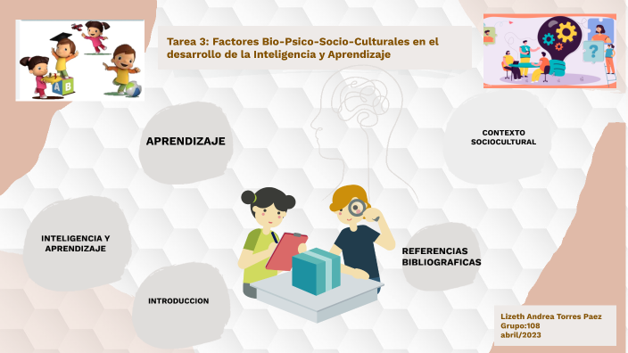 Tarea 3: Factores Bio Psico-Socio-Culturales en el desarrollo de la ...