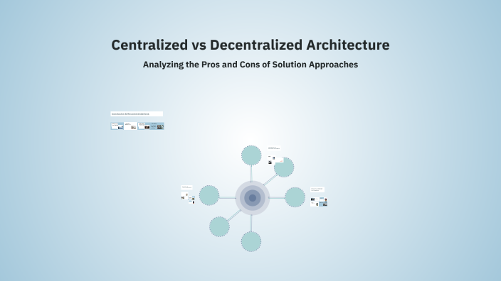 Centralized vs Decentralized Architecture by Soufiane Chakroun on Prezi