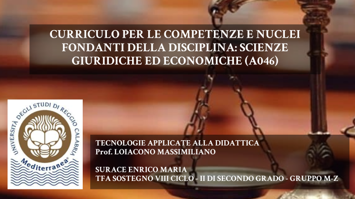 Scienze Amministrative E Giuridiche Delle Organizzazioni Pubbliche E Private