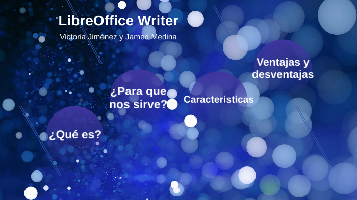 LibreOffice Writer by Jamed Pro on Prezi Next