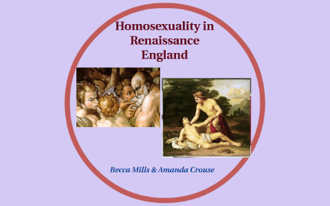 Homosexuality in renaissance england