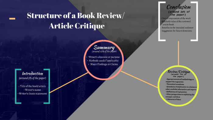what is a critique of a book